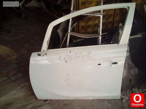 OPEL CORSA E ORJİNAL ÇIKMA SOL ÖN KAPI-HAS OTO ÇIKMA PARÇA